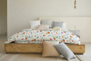 Mockup colors flowers